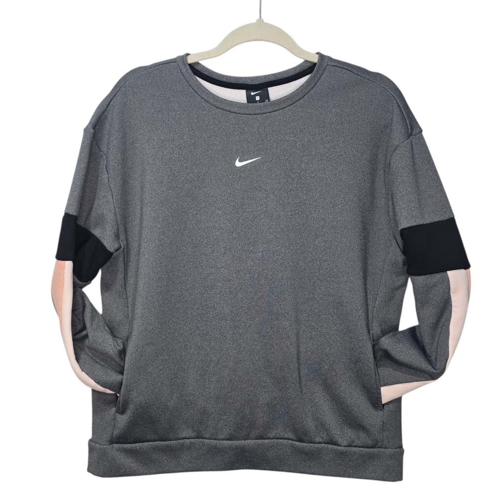Nike Women's Therma Crewneck Pullover‎ Sweatshirt Size Small